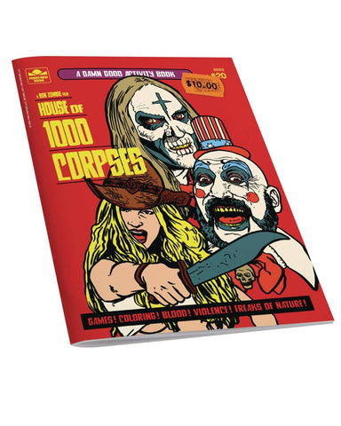 House of 1000 Corpses Activity Book New