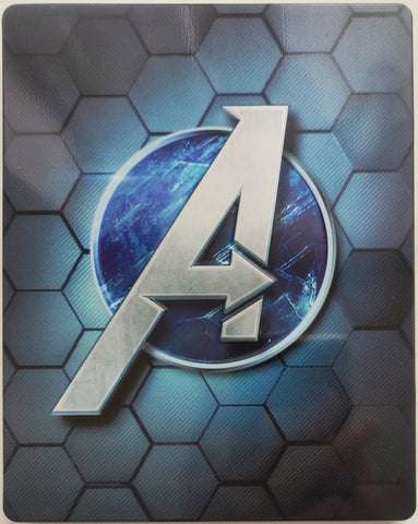 Marvels Avengers Steelbook Internet Required Xbox One Used
