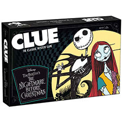 Clue Nightmare Before Christmas Board Game New