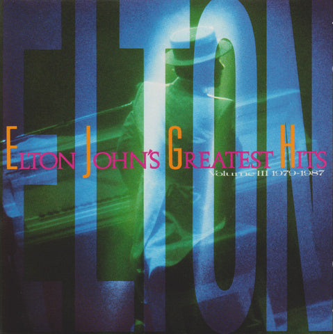 Elton John - Greatest Hits Volume III 1979-1987 CD Used