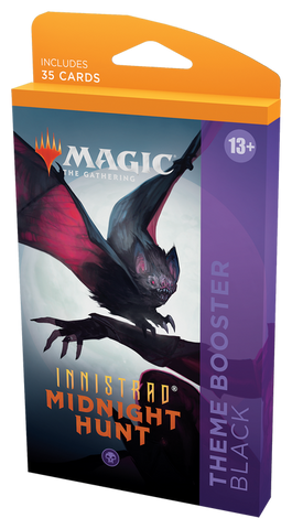 Magic Innistrad Midnight Hunt Theme Booster Black New