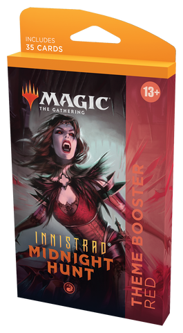 Magic Innistrad Midnight Hunt Theme Booster Red New