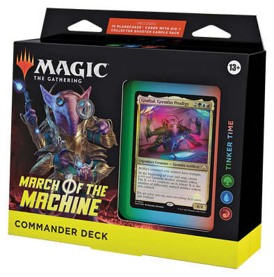 Magic March Of The Machines Commander Deck New