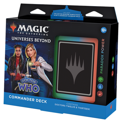 Magic Doctor Who Commander Deck New