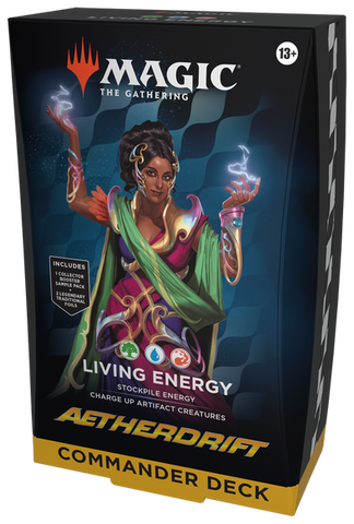 Magic Aetherdrift Living Energy Commander New