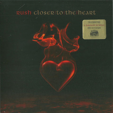 Rush - Closer To The Heart (40Th Anniversary) Vinyl New