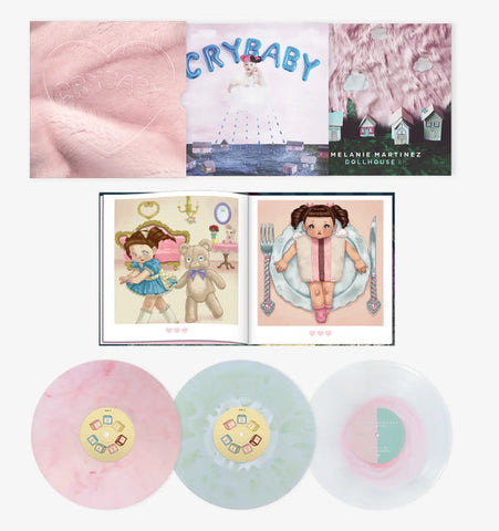 Melanie Martinez - Cry Baby (3Lp 10 Year Anniversary Cloudy Pink-Bottle CLear) Vinyl New