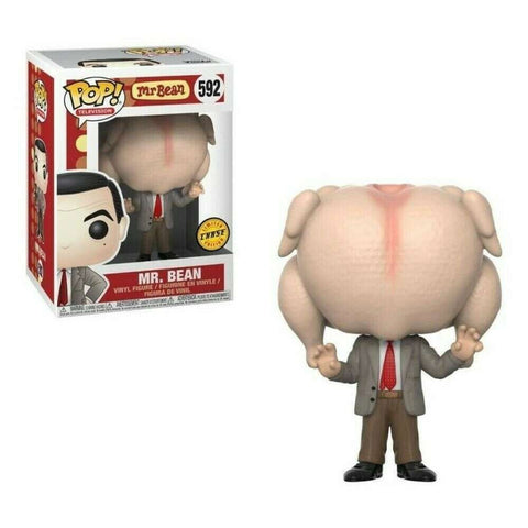 Funko Pop Television Mr. Bean Christmas Turkey New