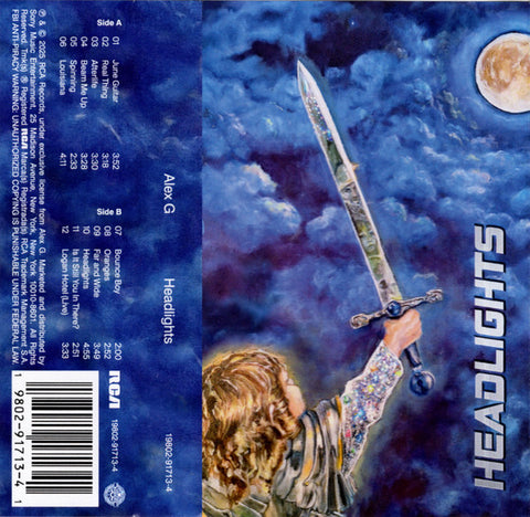 Alex G - Headlights Cassette New