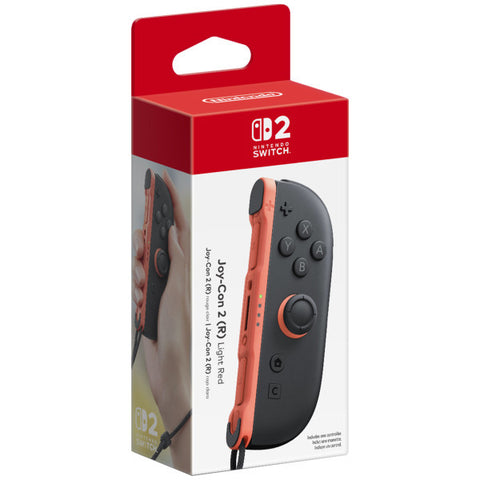 Switch 2 Conrtoller Joy-Con 2 Red Light Red New