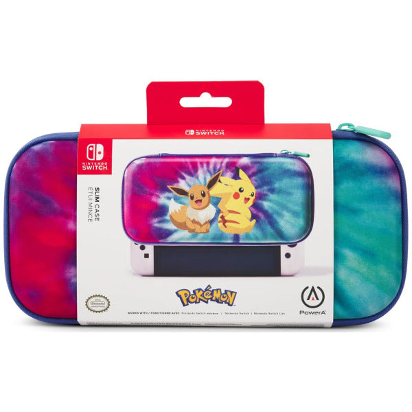 Switch Pokemon Tie Dye Pikachu and Eevee Carry Case New – Iceman Video ...