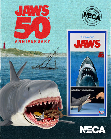 Jaws 12 Inch Head To Tale "The Game Of Jaws" Neca Figure New