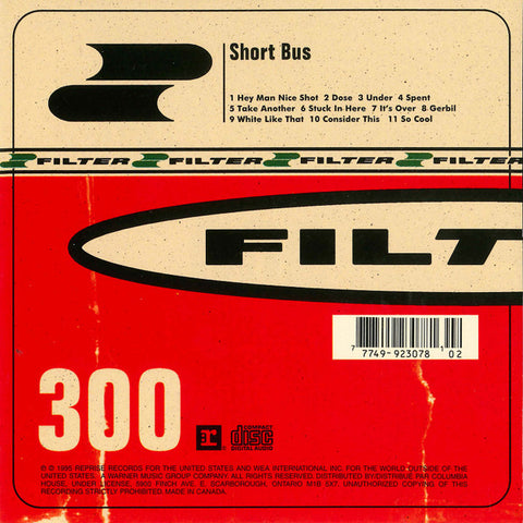 Filter - Short Bus CD Used