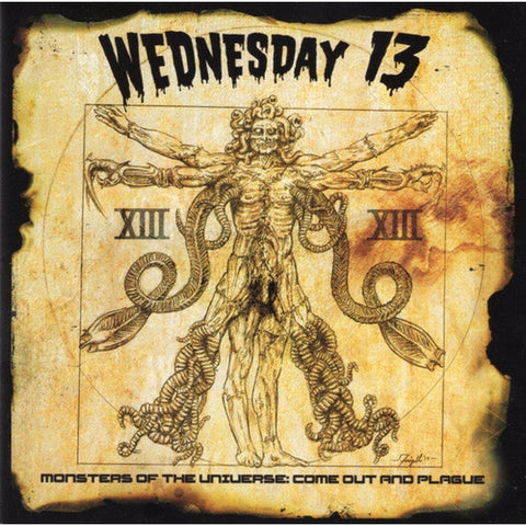 Wednesday 13 - Monsters Of The Universe: Come Out And Plague (2015 Reissue) CD New