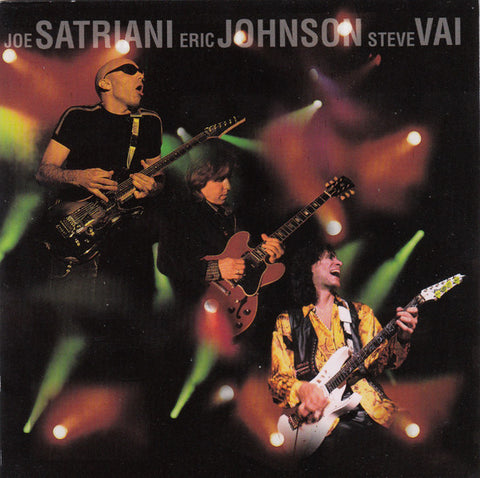 Joe Satriani/Eric Johnson/Steve Vai - G3 Live In Concert CD Used
