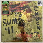 Sum 41 - Chuck (Translucent Green With Red & Grey Swirl) Vinyl New