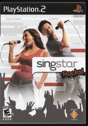 Singstar Rocks Game Only Singstar Mic Required PS2 Used