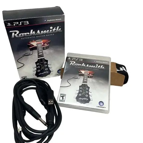 Rocksmith With Cable, Guitar Required PS3 Used