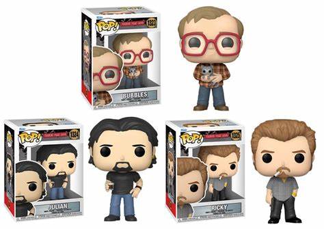 Funko Pop Television Trailer Park Boys Julian/Bubbles/Ricky Set Of 3 New