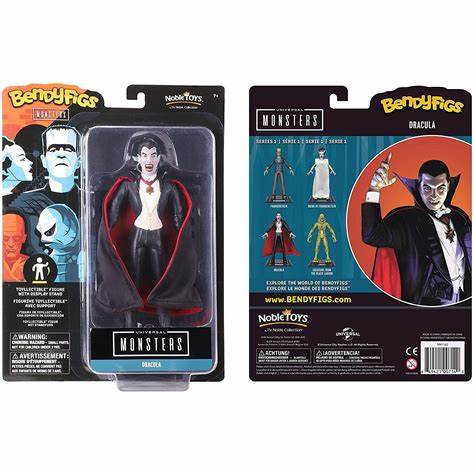 Universal Monsters Dracula Bendyfig Noble Toys Figure New