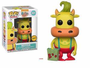 Funko Pop Animation Rocos Modern Life Heffer Chase Glows In The Dark New