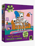Simpsons Treehouse Of Horror Glow In The Dark 1000 Piece Puzzle New