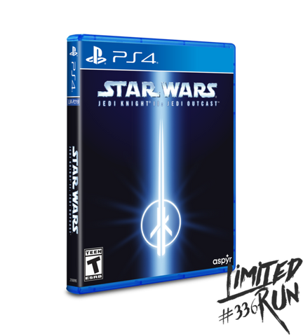Star Wars Jedi Knight 2 Jedi Outcast LRG (Tear in Shrinkwrap) PS4 New