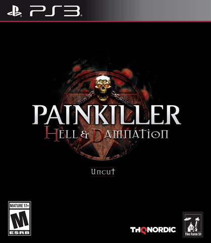 Painkiller Hell Damnation THQ Nordic Variant Second Print PS3 New