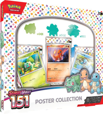 Pokemon 151 Poster Collection New