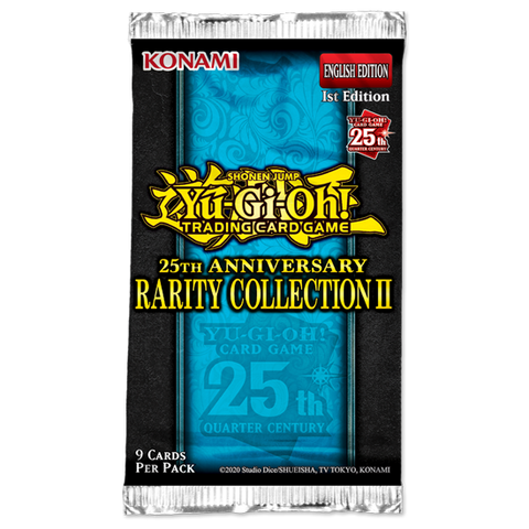 Yugioh 25th Anniversary Rarity Collection 2 Booster Pack New