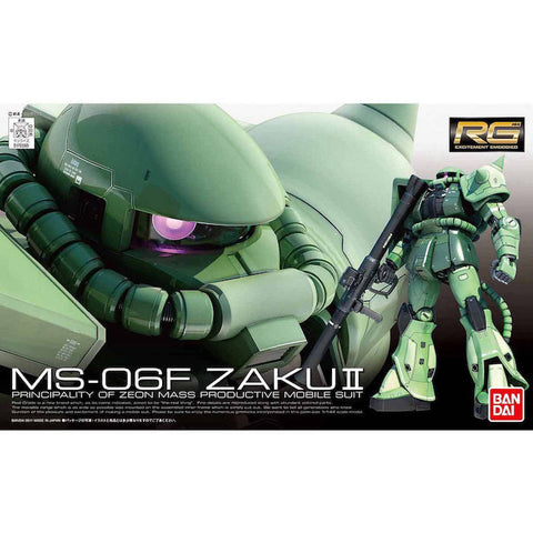 Gundam RG - 04 MS-06F Zaku II - 1/144 Model Kit New