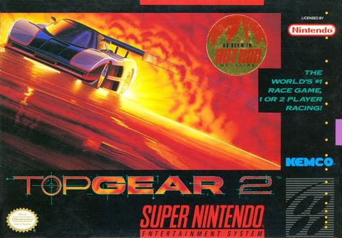 Top Gear 2 SNES Used Cartridge Only