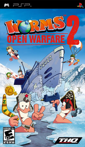 Worms 2 Open Warfare PSP New