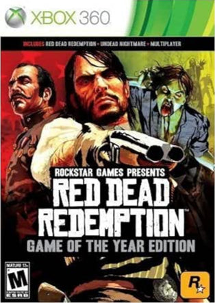 Red Dead Redemption Game Of The Year Edition 360 Used