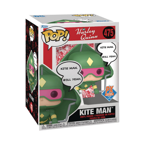 Funko Pop DC Harley Quinn Kite Man Figure New