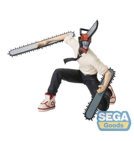 Chainsaw Man Perching Sega Figure New