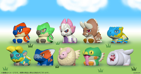 Monster Hunter Capcom Figure Builder Soft Vinyl Finger Puppet Blind Bag Vol 1 (1 figure) New