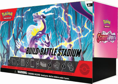 Pokemon Scarlet & Violet Build & Battle Stadium New