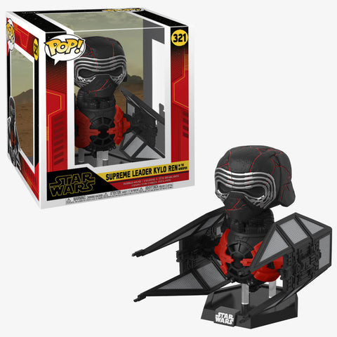 Funko Pop Movie Star Wars Supreme Leader Kylo Ren in Tie Whisper New
