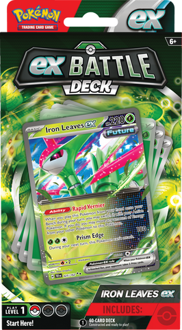 Pokemon EX Tapu Koko/Iron Leaves Battle Deck New