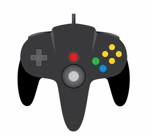 N64 Controller TEKNOGAME Black New