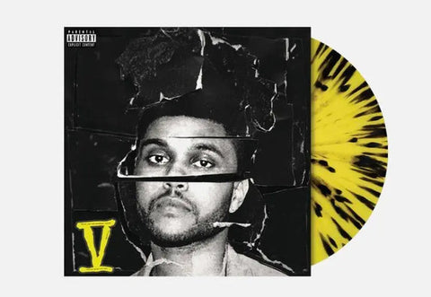 Weeknd,The - Beauty Behind The Madness (2Lp Yellow-Black Splatter) Vinyl New