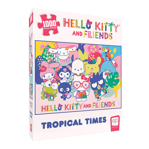 Hello Kitty and Friends Tropical Times 1000 Piece Puzzle New