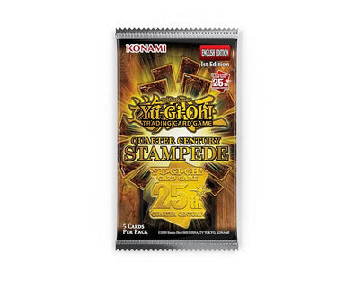 Yugioh Quarter Century Stampede Booster Pack New