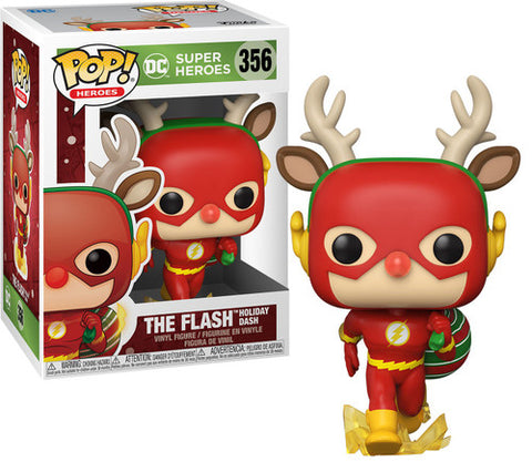 Funko Pop DC Heroes Flash Holiday Dash New