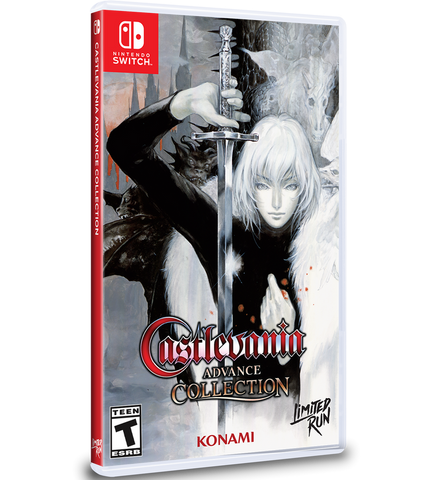 Castlevania Advance Collection Aria Of Sorrow Limited Run Games Switch New