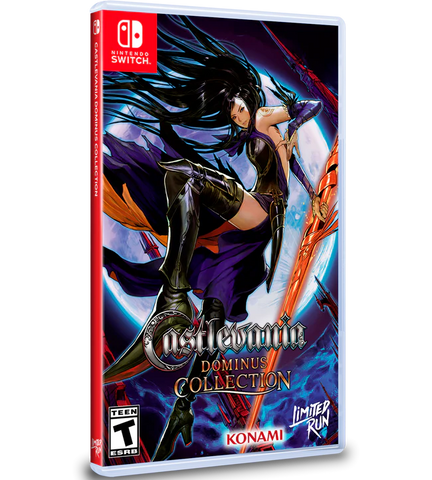 Castlevania Dominus Collection (Order of Ecclesia Cover) Limited Run Games Switch New