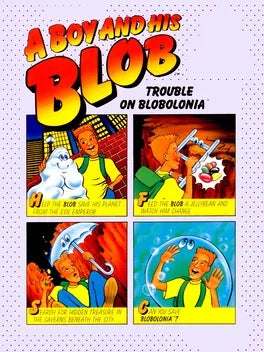 A Boy And His Blob Trouble In Blobolonia Limited Run Games Reissue NES New