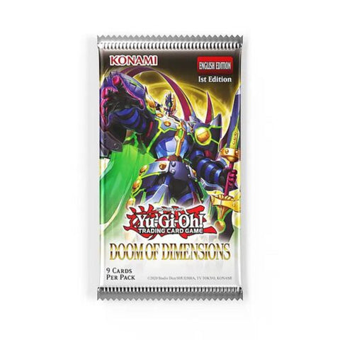 Yugioh - Doom Of Dimensions Booster Pack New