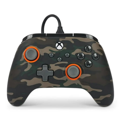 Xbox Series Controller Wired Enhanced Power A Hunter Camo New